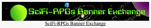 SciFi-RPGS Banner Exchange