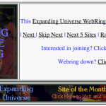 Expanding Universe WebRing
